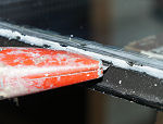Opening misted sealed double glazing