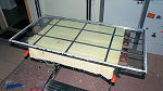 Misted sealed double glazing on bench