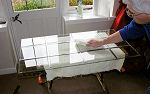 Reassembly of sealed double glazing unit